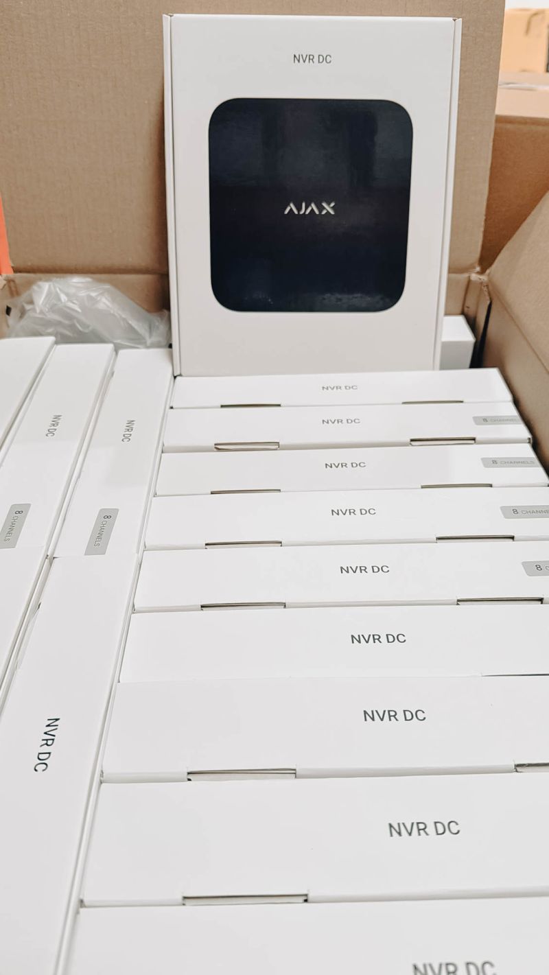 Ajax NVR DC Network Video Recorder 8-channel