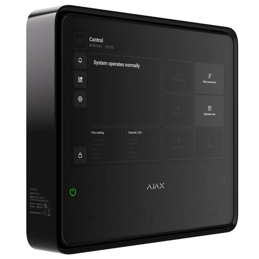 Ajax EN54 Fire Hub Wireless Control Indicating Equipment