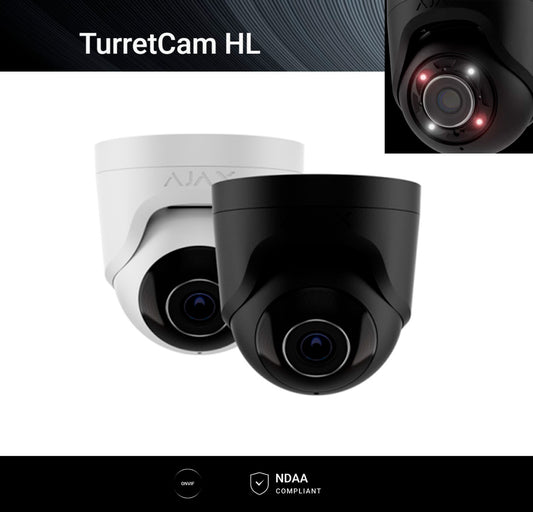 Ajax TurretCam HL 8MP / 5MP Wired