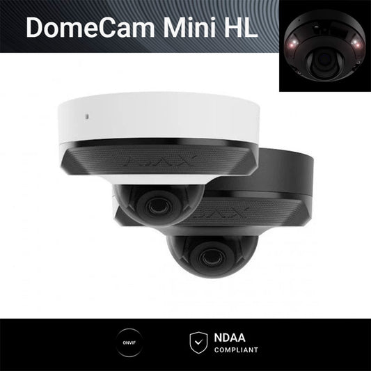 Ajax DomeCam Mini HL 8MP / 5MP Wired