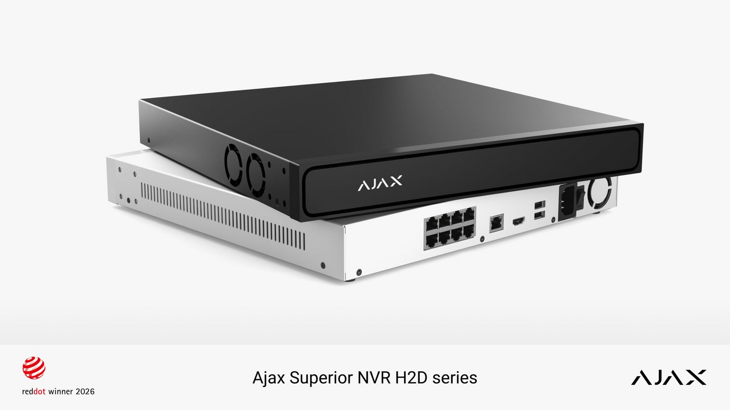 Ajax NVR H2D8PAC Network Video Recorder 16-channel
