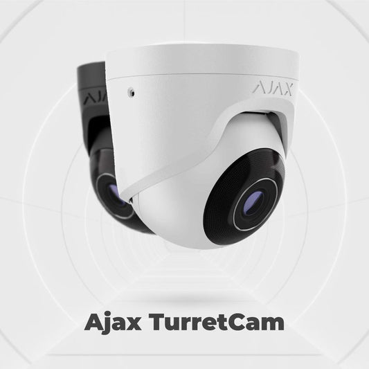 Ajax TurretCam 5MP IP Security Camera Poe True WDR