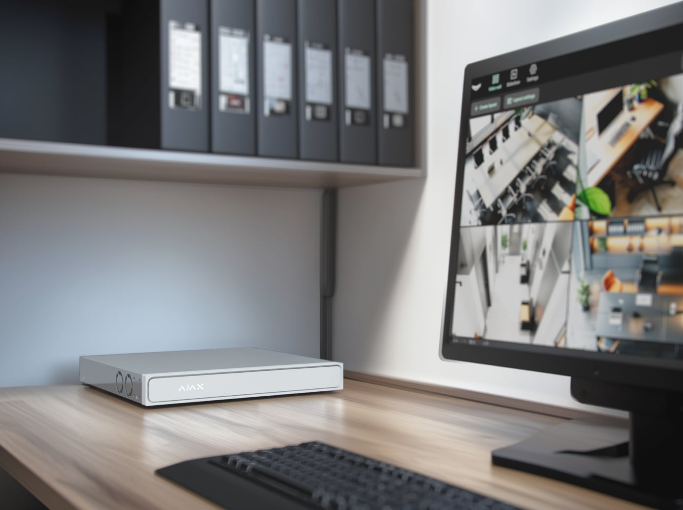 Ajax NVR H2DAC Network Video Recorder 8-channel
