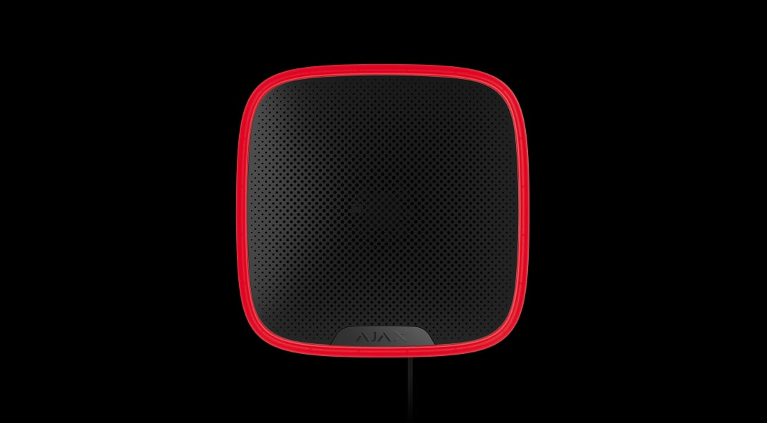 Ajax StreetSiren Fibra Wired Outdoor Siren