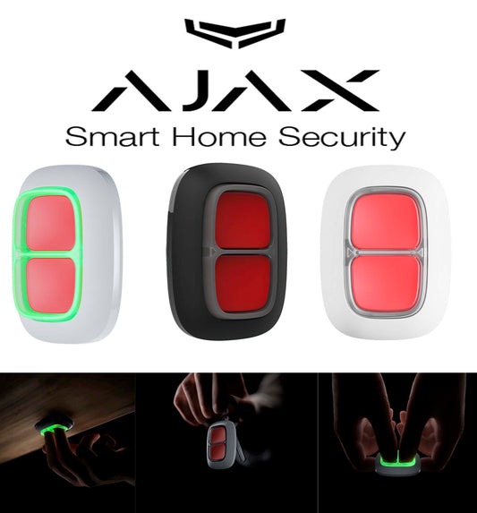 AJAX DoubleButton Wireless Panic Button Alarm Activation Key LED indicators