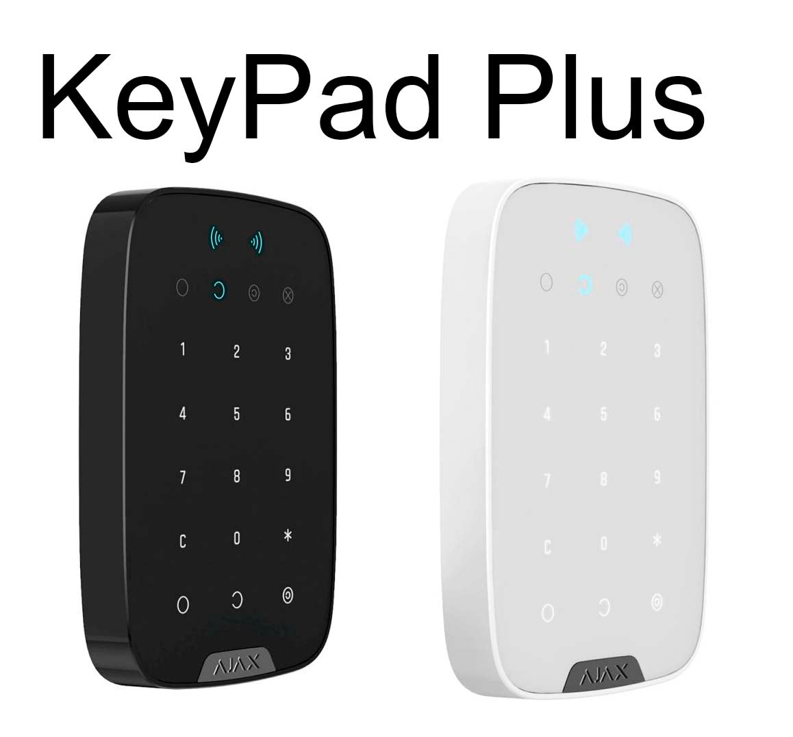 Ajax KeyPad Plus Wireless Touch Keyboard