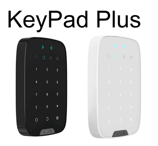 Ajax KeyPad Plus Wireless Touch Keyboard encrypted contactless cards