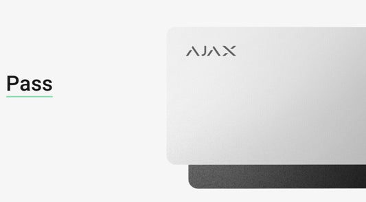 Ajax Pass 100 pieces Encrypted Contactless Card for KeyPad Plus Copy-Protected