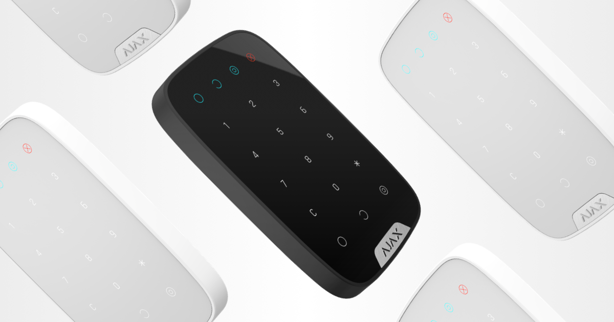 Ajax KeyPad Wireless Touch Keyboard