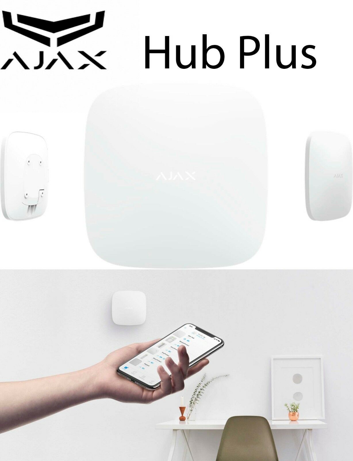 Ajax Smart Hub Plus Intelligent Control Panel