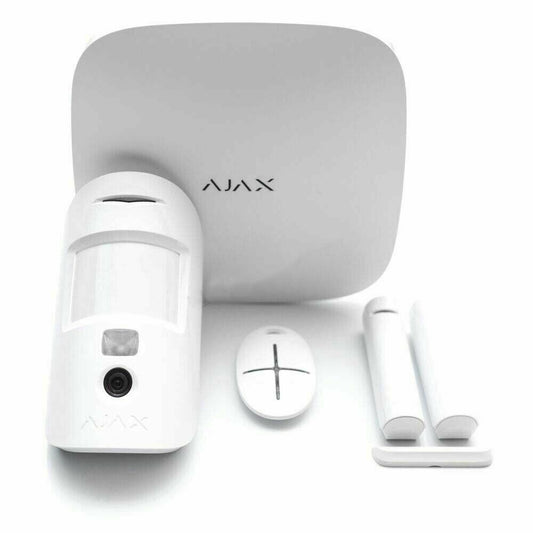AJAX StarterKit Cam Plus + Wireless Security System Visual Alarm Verifications